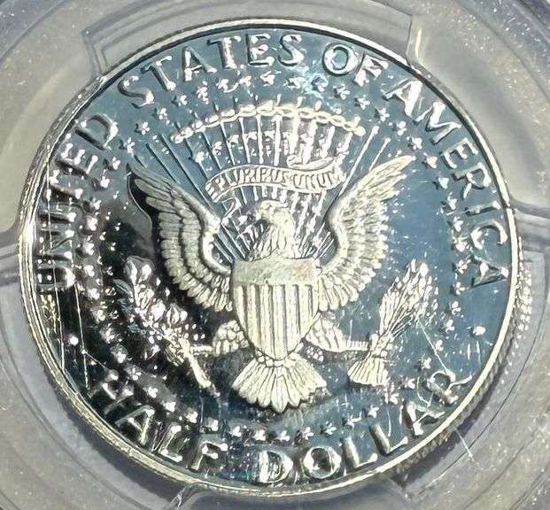 2001 S Silver PCGS Proof 69 Deep Cameo Kennedy Half