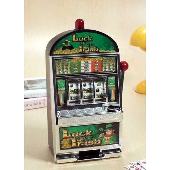 Real Slot Machine Coin Bank