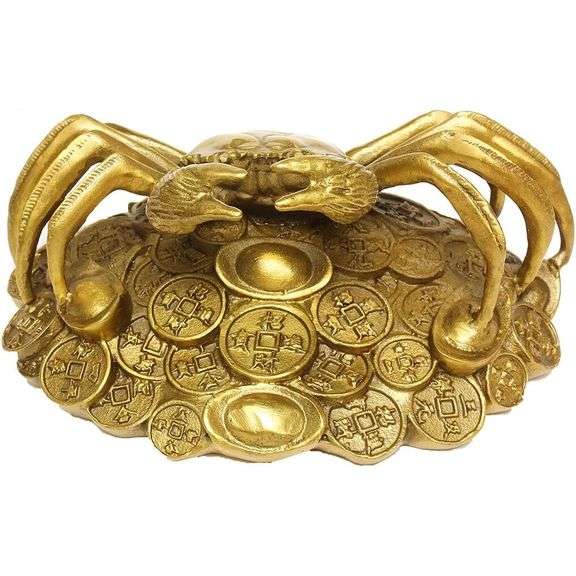 Brass Money Crab