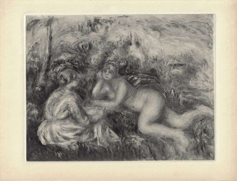 Limited Edition Pierre-Auguste Renoir (After) Original Heliogravure 1919
