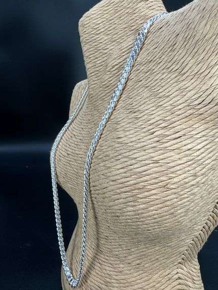 Sterling Silver Solid Miami Cuban Link Chain 6.3mm 925 Italy Heavy Curb Necklace 24" Inch