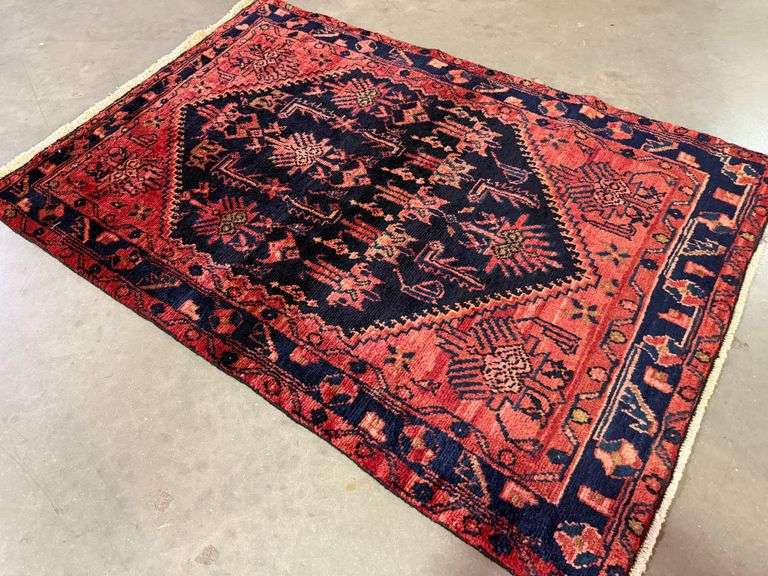Magnificent Persian Hamedan  3.7x5.2