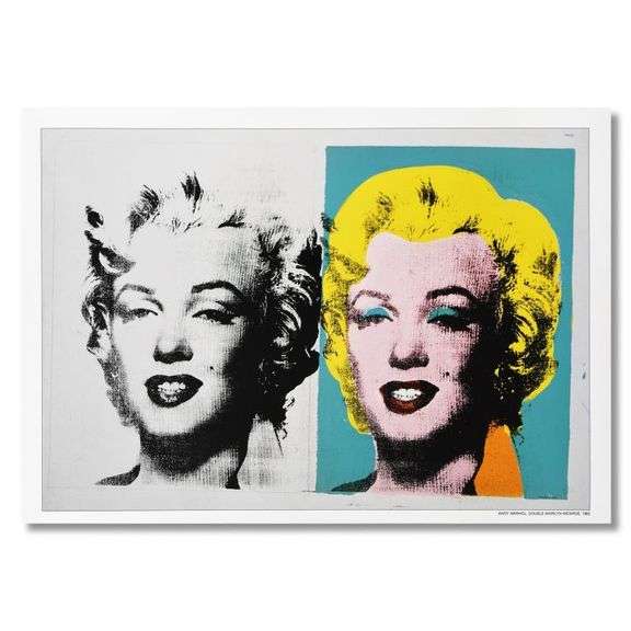 Double Marilyn by Warhol