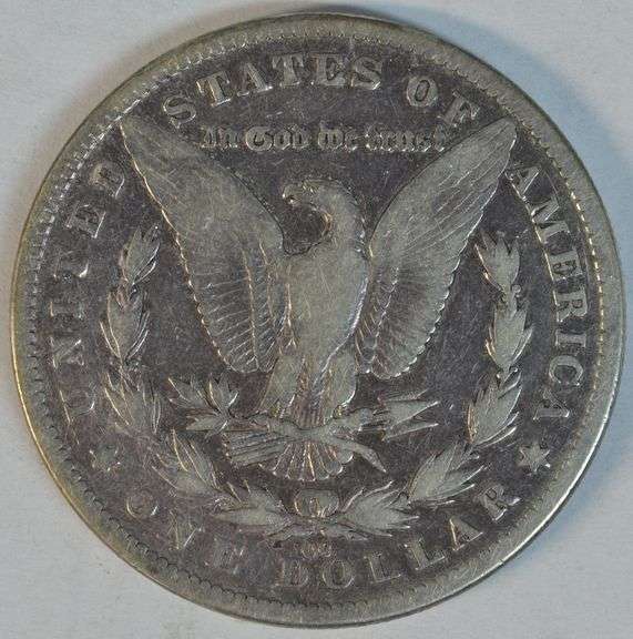 Desirable scarce 1890-CC Morgan Silver Dollar