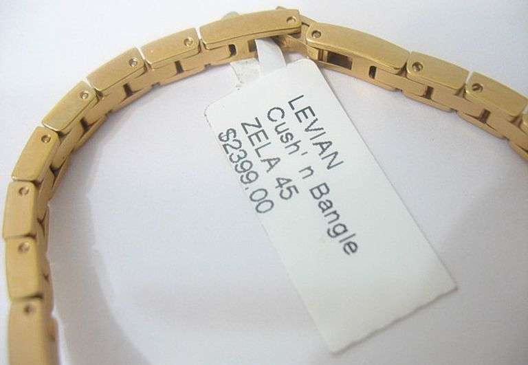 LEVIAN LADY'S  DIAMOND ZELA ROSE GOLD TONE WATCH, $2,399.00