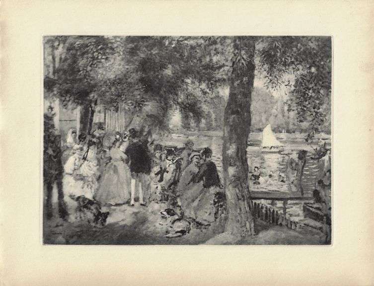 Limited Edition Pierre-Auguste Renoir (After) Original Heliogravure 1919