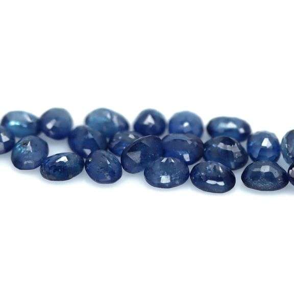 Excellent 6.80ct cobalt blue Sapphire set