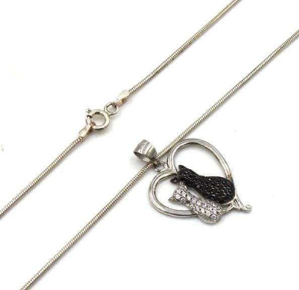 Vintage 925 sterling silver group lot of 8 vintage 925 sterling silver necklaces