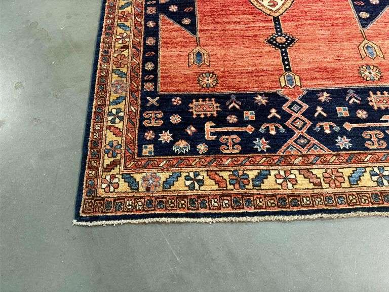 Stunning Kazak Rug 4.2x6.2