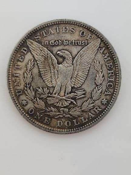1880 Morgan Silver Dollar, AU/UNC