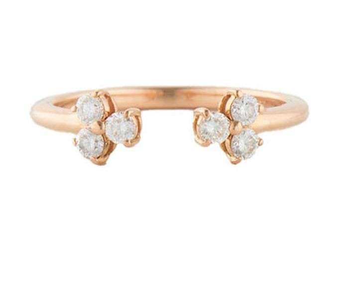 Tiffany & Co. 0.23ctw Diamond Aria Open Ring in 18K