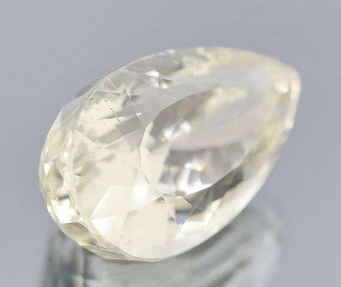 Holy cow! 49.90ct of PURE blonde Kunzite! High fire gemstone!