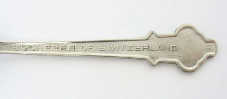Vintage 4" Rolex Bucherer of Lucerne Switzerland Souvenir Collector Spoon