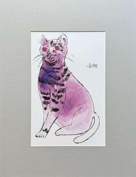 Andy Warhol, From '25 Cats Name Sam and One Blue Pussy' Suite