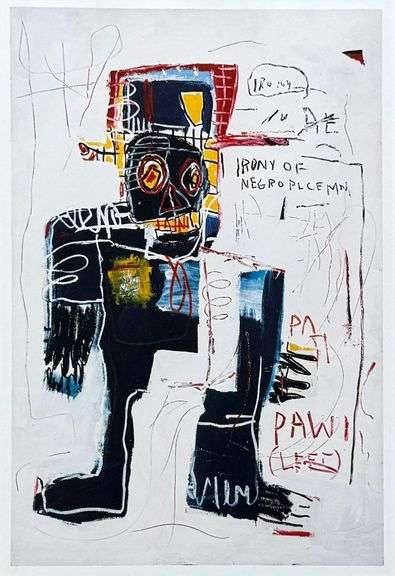 Colorful Jean-Michel Basquiat From 'Symbols and Signs'