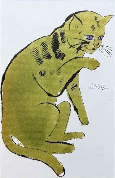 Andy Warhol, From '25 Cats Name Sam and One Blue Pussy' Suite
