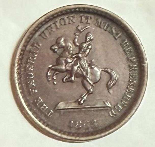 1863 Patriotic Unc Civil War Token