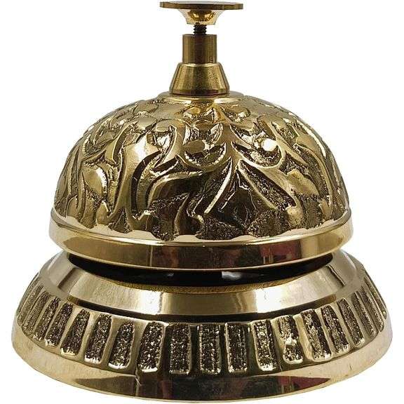 Solid Brass Victorian Style Bell