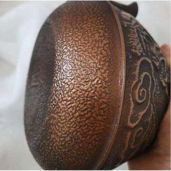 Japanese Dragon Cast Iron Teapot