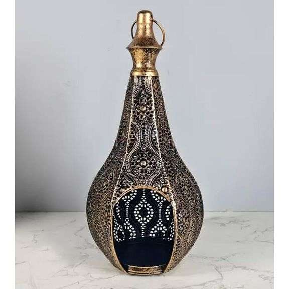 Bronze Moroccan Lantern