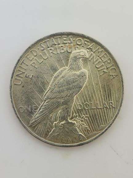 1923 Silver Peace Dollar, UNC