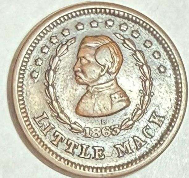 Nice 1863 Patriotic Token
