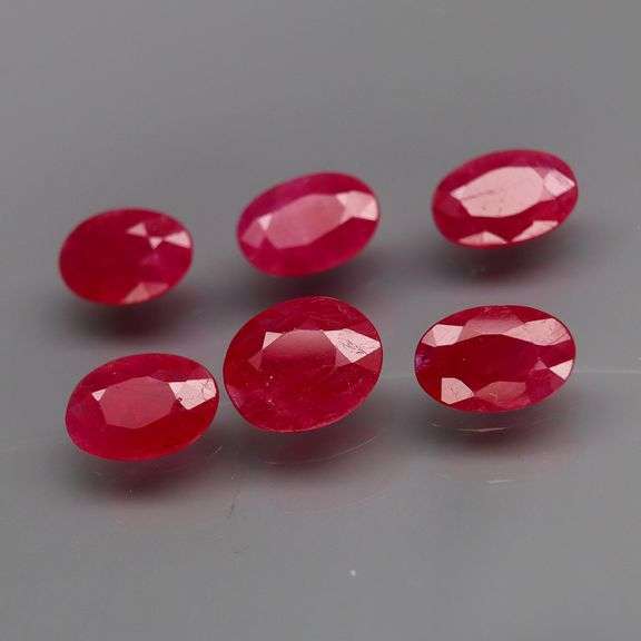 Tremendous 2.70ct natural blood red Ruby set