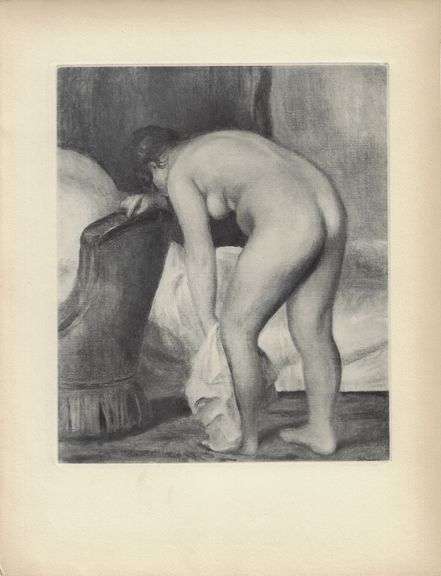 Limited Edition Pierre-Auguste Renoir (After) Original Heliogravure 1919