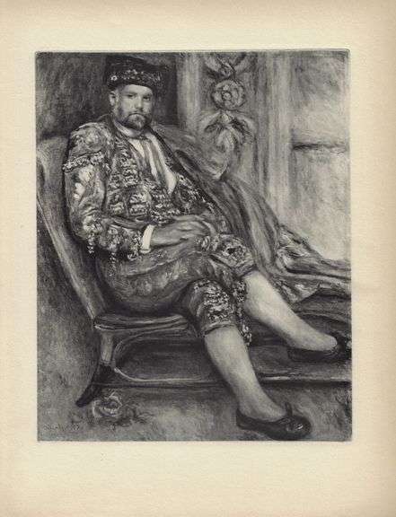 Limited Edition Pierre-Auguste Renoir (After) Original Heliogravure 1919