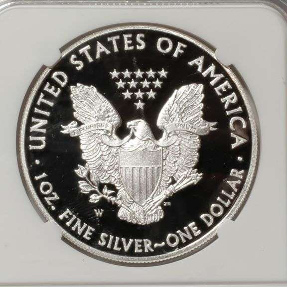 2014 W Early Reverse Silver Eagle
