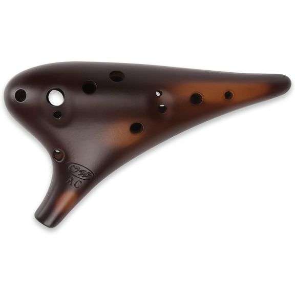 12-Hole Ocarina Alto C Ceramic Instrument