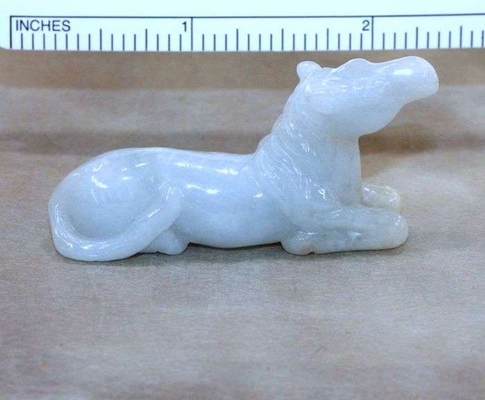 Hand-carved Natural Jadeite Horse