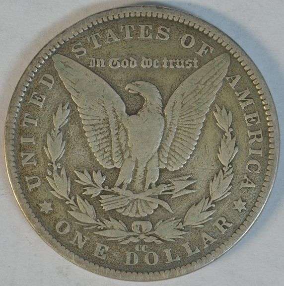 Sharp 1882-CC Morgan Silver Dollar. Nice