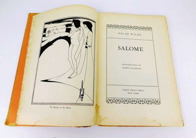 Salome by Oscar Wilde with Illustrations Vintage Book