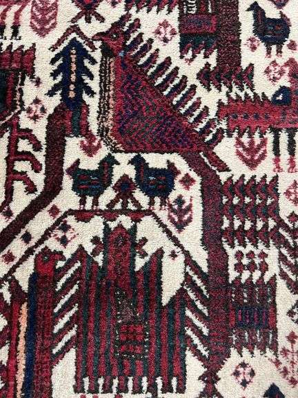 Handmade Persian Bakhtiari 4.0x6.0