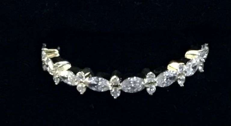 14K YELLOW GOLD LAB GROWN DIAMONDS WEDDING BAND