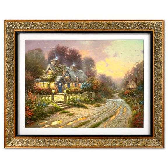Teacup Cottage by Thomas Kinkade