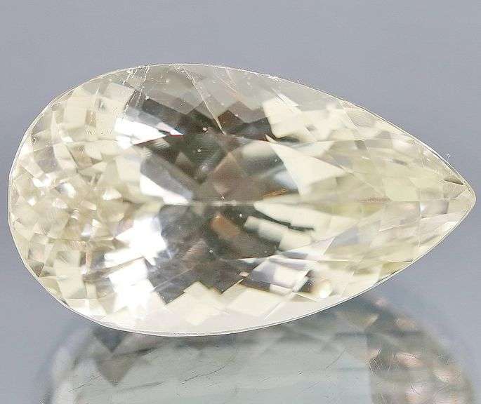 Holy cow! 49.90ct of PURE blonde Kunzite! High fire gemstone!