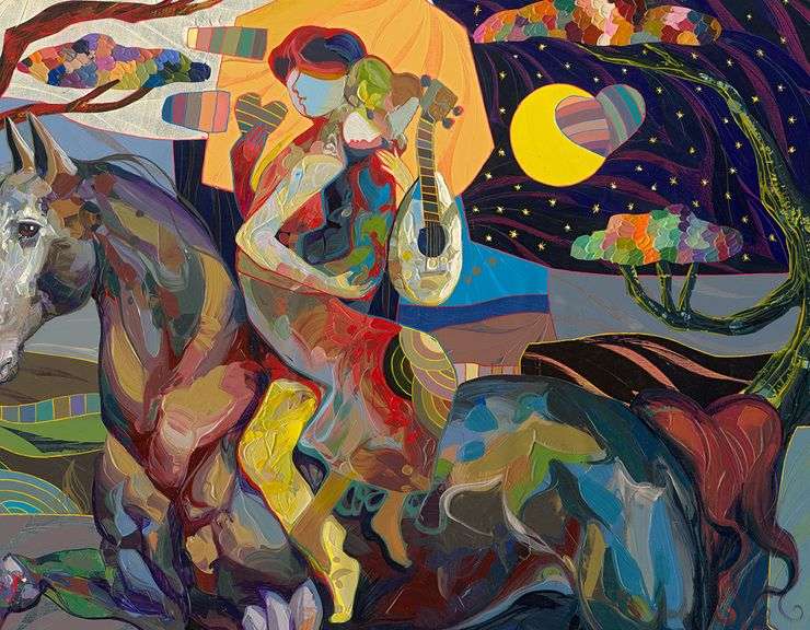 Fantastic Art by Tadeo Zavaleta Tadeo Zavaleta Before Night Falls