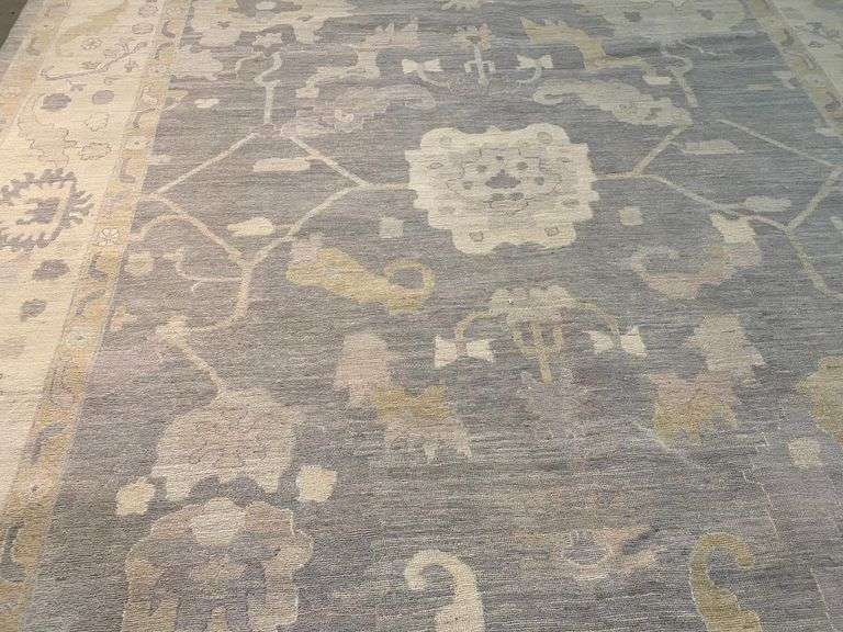 Magnificent Oushak Rug 9.1x12'