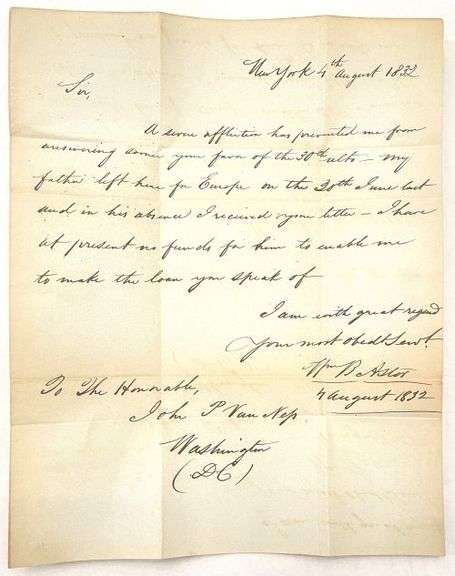 Interesting Letters from the 1800's