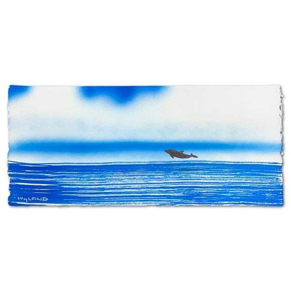 Dolphin by Wyland Original