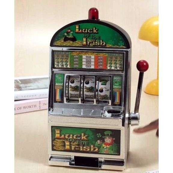Real Slot Machine Coin Bank