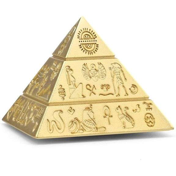 Egyptian Pyramid Metal Fidget Spinner