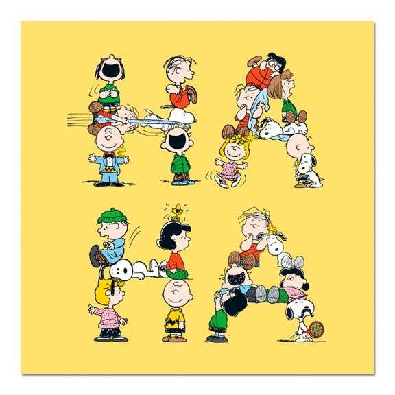 HA HA! by Peanuts,