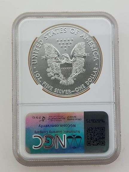 2017 American Silver Eagle, NGC MS69