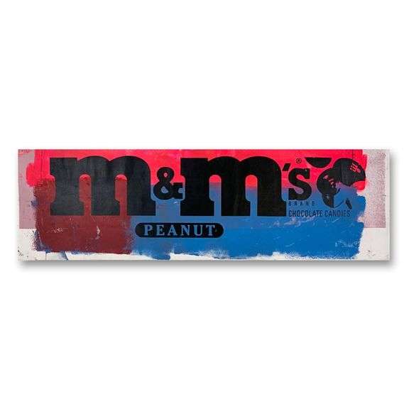 M&Ms Peanut by Steve Kaufman (1960-2010)
