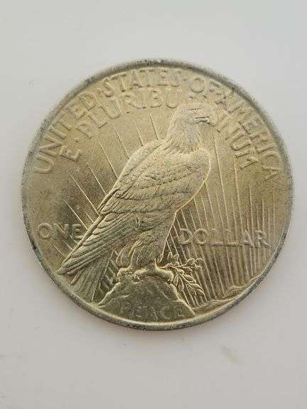 1923 Silver Peace Dollar, UNC