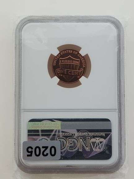 2019 W Lincoln Cent, NGC MS69 RD