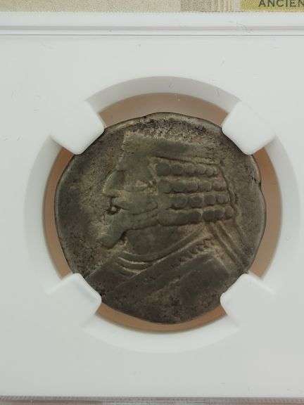 38-2 BC Parthian Kingdom, Phraates IV / NGC F